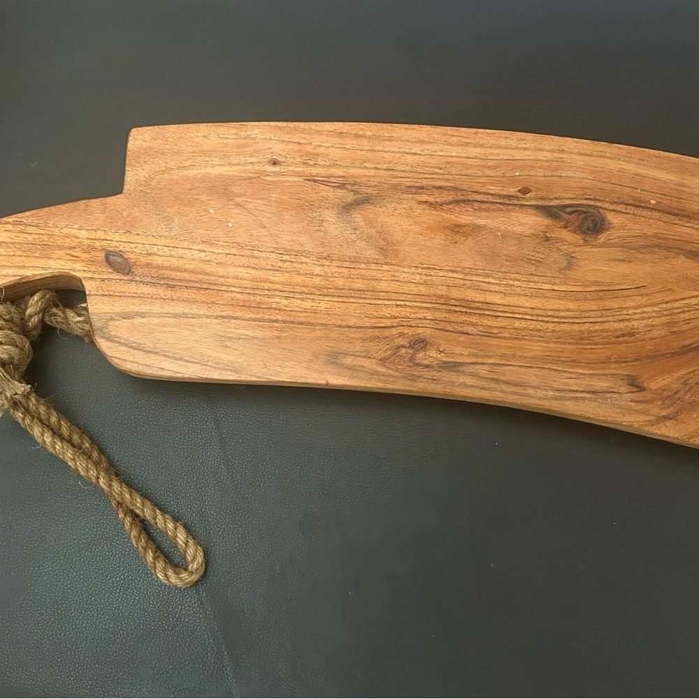 Crate & Barrel Rustic Charcuterie Board